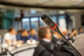 microphone voice over conference