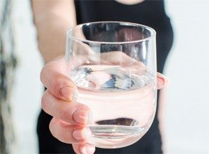 glass of water