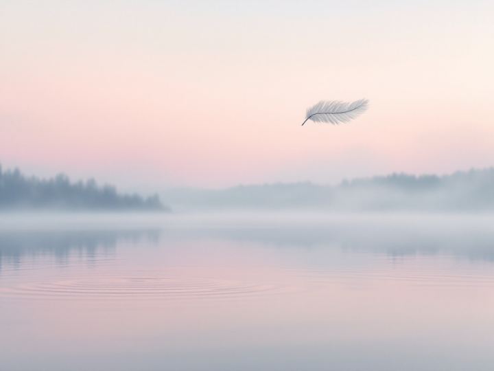 Breathy voice tone: a feather drifting over a misty lake